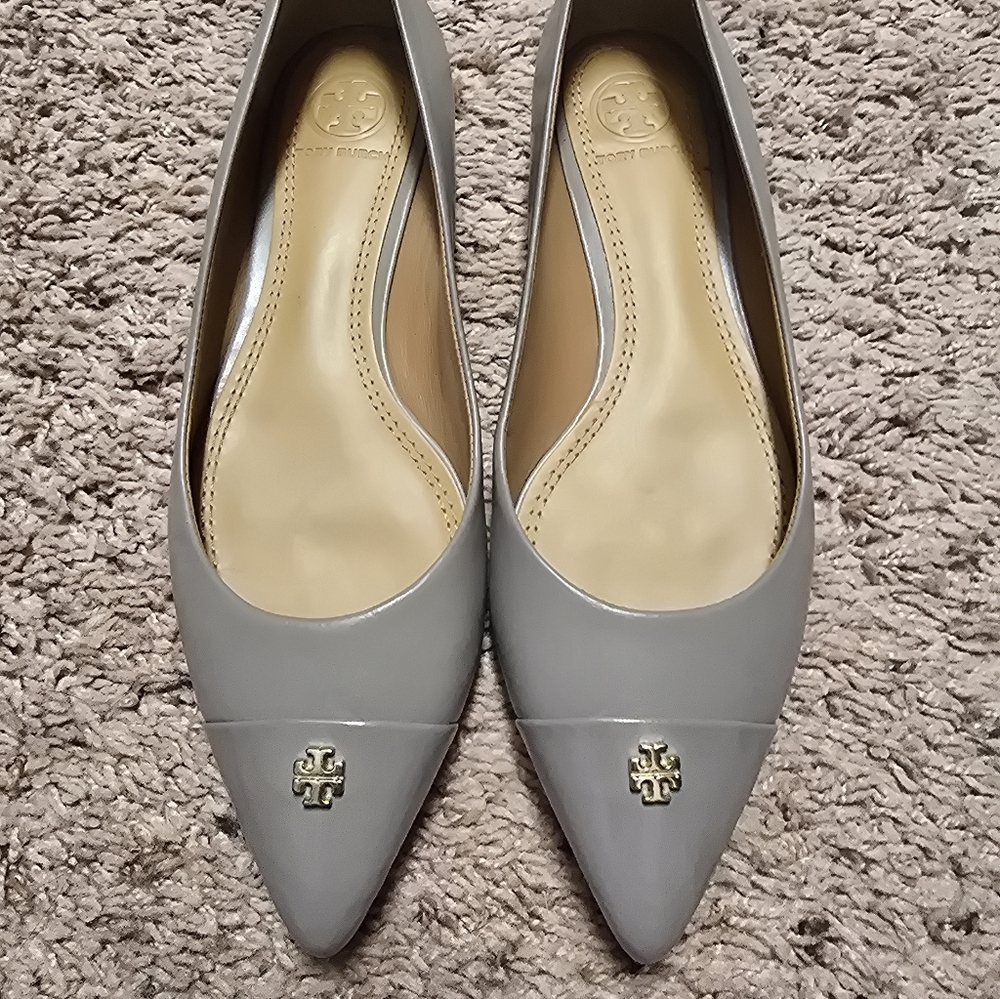 Tory Burch Gray Women's Flats